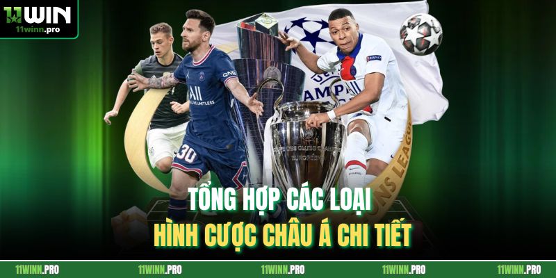 Tổng hợp các loại hình cược châu á chi tiết